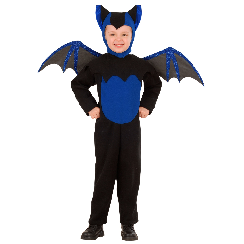 Costume Vestito Abito Travestimento Carnevale Halloween Pipistrello Bambino - 4193