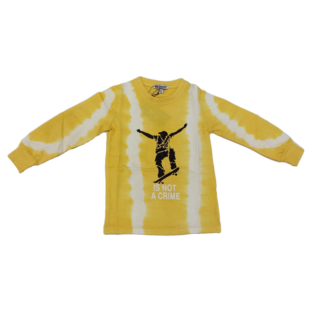 T-Shirt M.l. Maglietta Yours Baby Bambino 100% Co - Ay6091