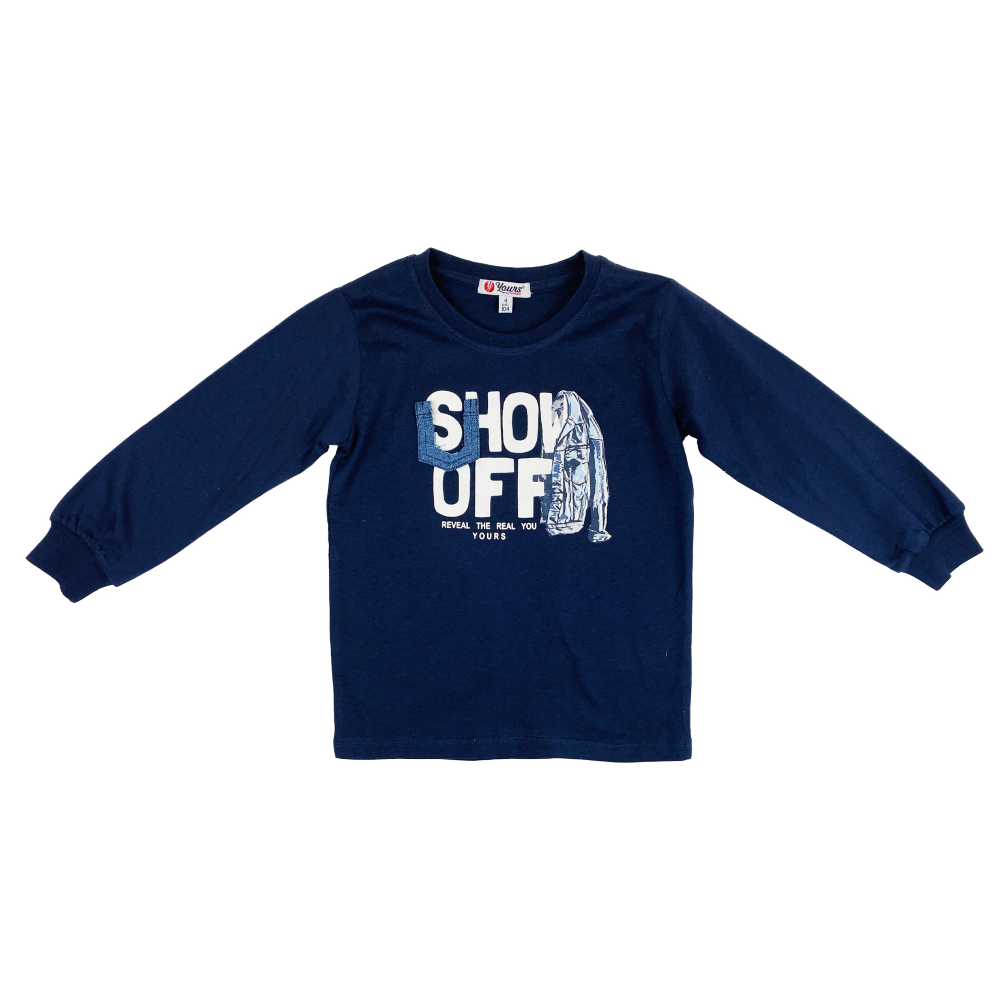 T-Shirt M.l. Maglietta Yours Baby Bambino 100% Co - Ay6048