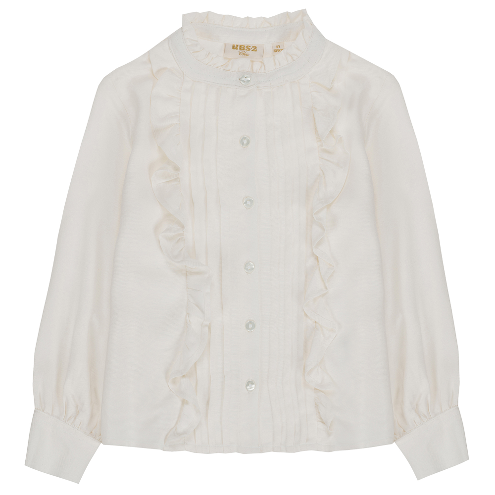 Camicia M.l. Bambina Ragazza Ubs2 100% Vi - H220400