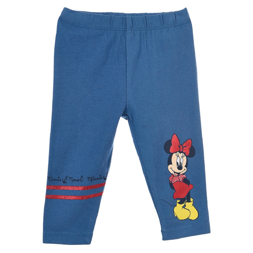 Leggings Minnie Mouse DISNEY Pantalone Neonata Sun City - Vh0021blu