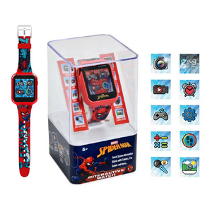 Orologio Interattivo Spiderman MARVEL Smartwatch Gioco Multifunzione con USB - Spd4588