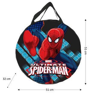Borsa Spiderman MARVEL Mare Shopper Porta Giochi  Cm. 51x32 - M79633nero