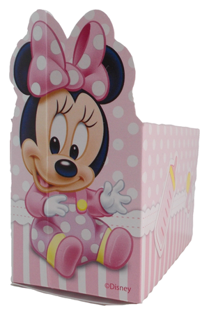 Bomboniera Minnie Astuccio DISNEY Portaconfetti Scatolina Torta 18 Fette R050600