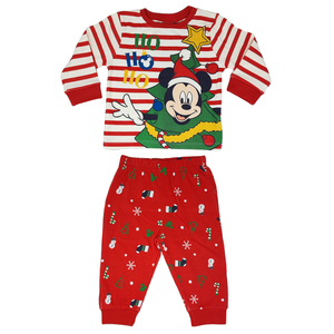 Pigiama Natalizio Mickey Mouse DISNEY Topolino Neonato Sun City - Vh0348rosso