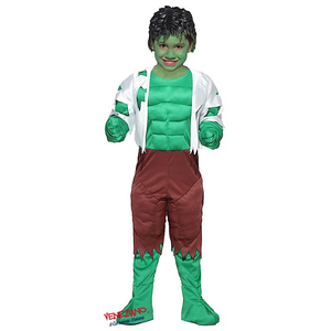 Costume Vestito Abito Travestimento Carnevale Bambino Mostro Verde Baby 28016