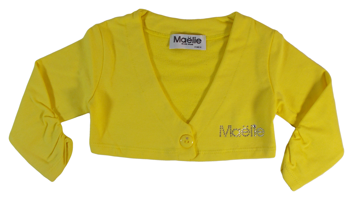 Scaldacuore Maelie Neonata Bambina Taglie 9/30 Mesi - 007562giallo