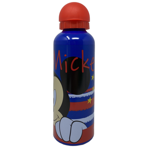 Borraccia in Alluminio Mickey Mouse DISNEY Topolino con Beccuccio e Coperchio 500 Ml - D04286mc/r