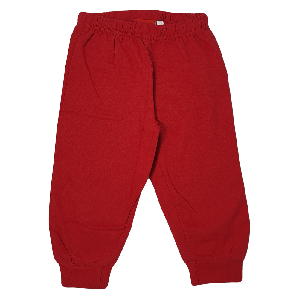 Pigiama Natalizio Mickey Mouse DISNEY Topolino T-Shirt Pantalone 100% Cotone Felpato - Mic0158/1