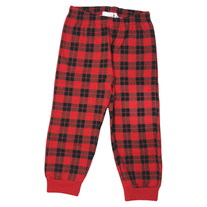 Pigiama Natalizio Minnie Mouse DISNEY T-Shirt Pantalone 100% Cotone Felpato - Min0679/1