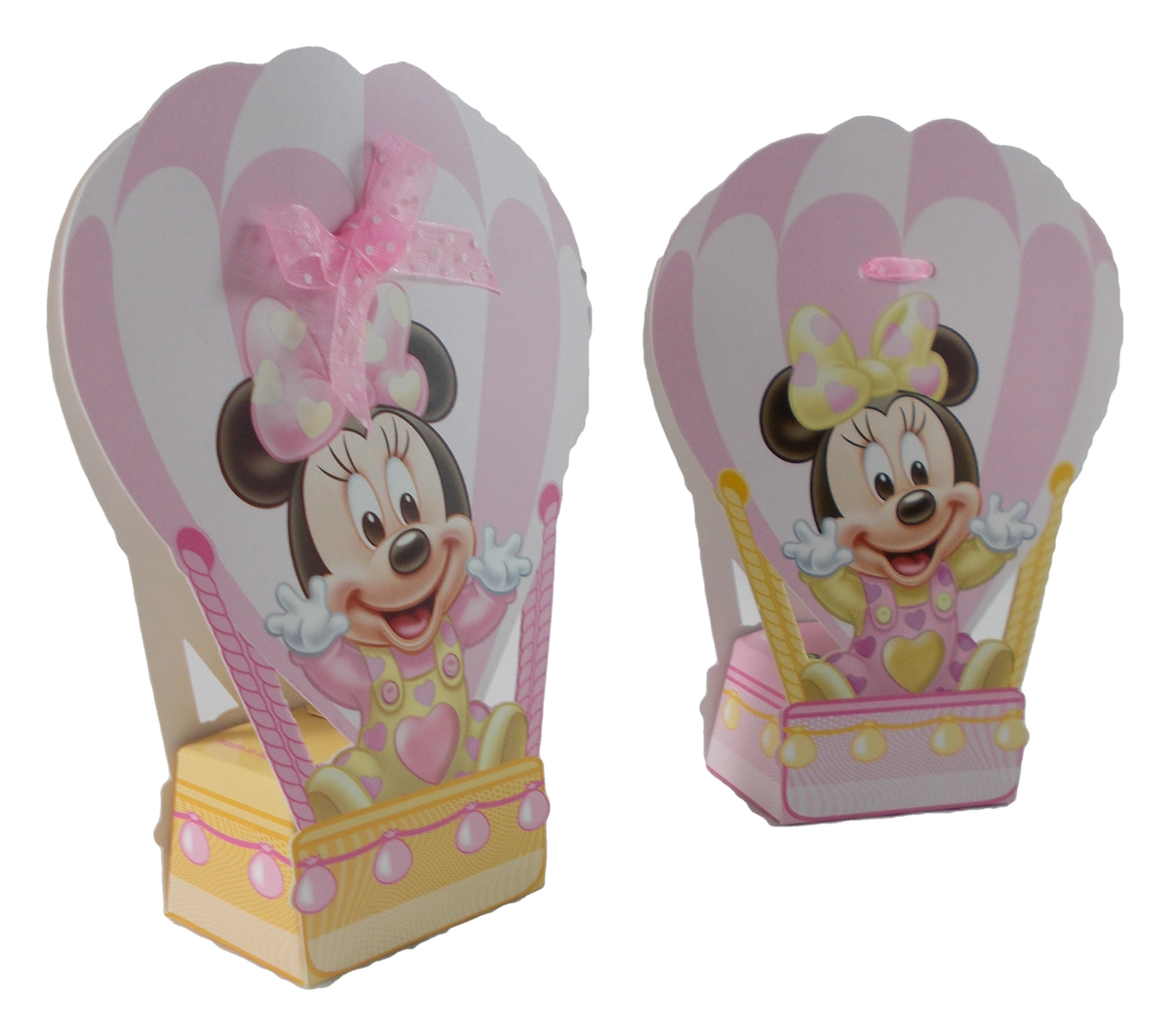 Bomboniera Minnie DISNEY 10 Pezzi Astuccioportaconfetti Mongolfiera Vuote