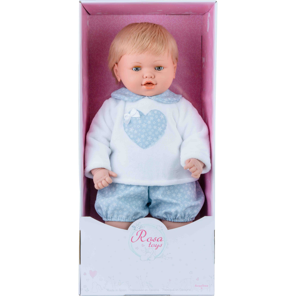Bambola con Voce Rauber 60 CM 36 Suoni con Accessori in Scatola - 6203