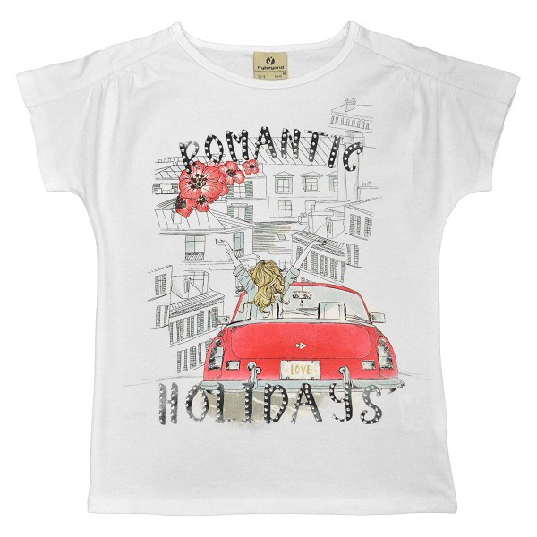 T-Shirt Maglietta Bambina Ragazza Mauli Birba Taglie 2/8 Anni - 24442