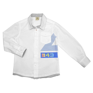 Camicia Manica Lunga Bambino Ragazzo Mauli Birba Taglie 2/8 Anni - 20498