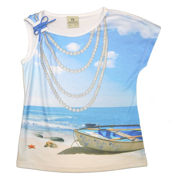 T-Shirt Maglietta Bambina Ragazza Mauli Birba Taglie 2/8 Anni - 24386