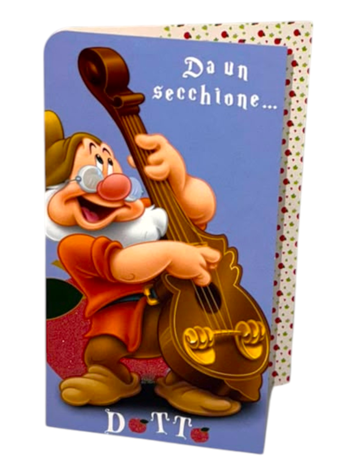 Biglietto Auguri Compleanno Nano Dotto Simpatico e Divertente