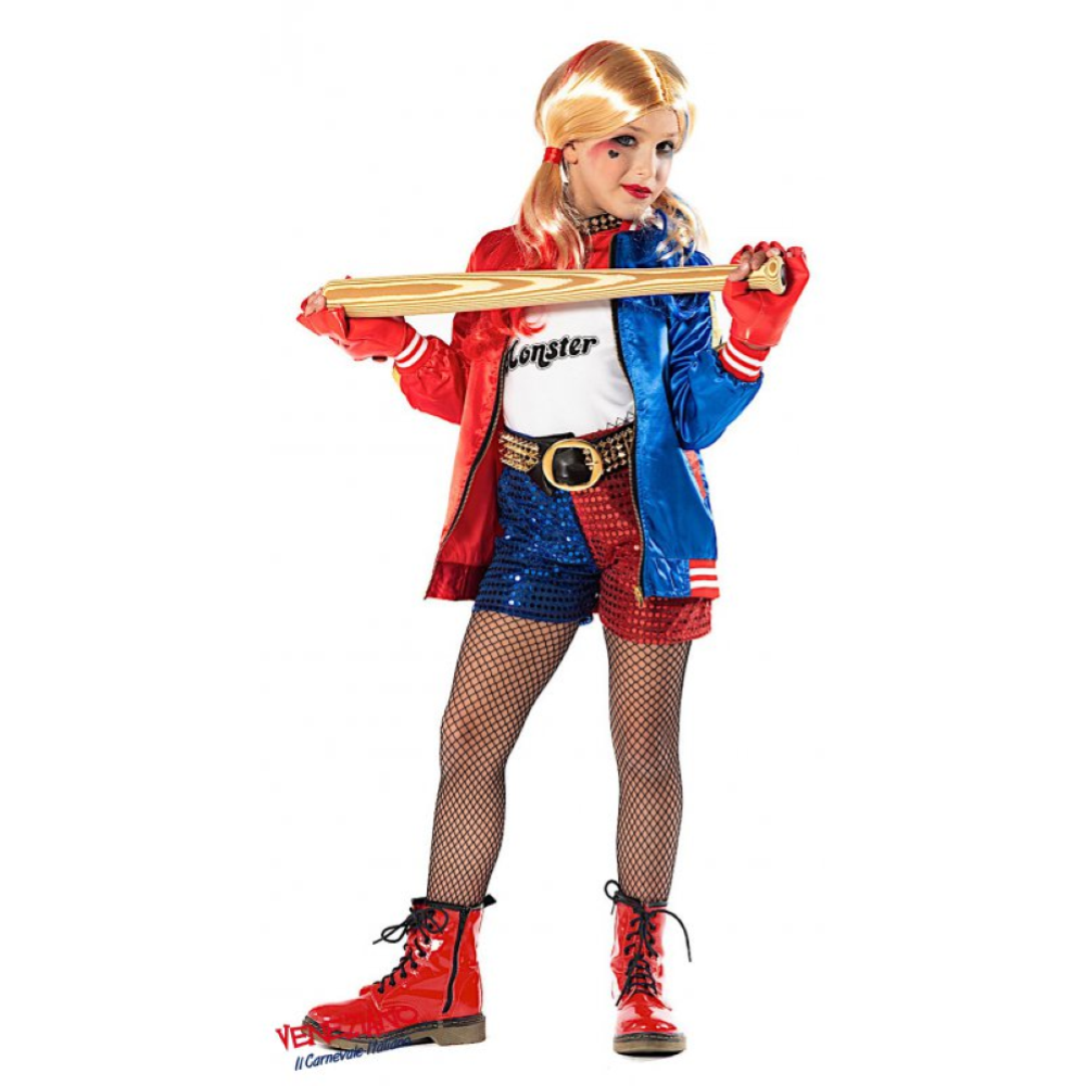 Vestito Carnevale Ragazza Jolly Costume Travestimento Bambina - 51165