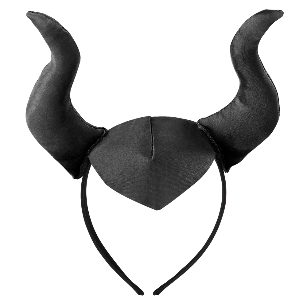 Cerchietto con Applicazioni Malefica Accessori Travestimento Carnevale - 00310