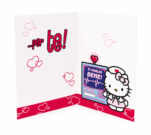 Biglietto Auguri Hello Kitty Ti Voglio Bene Emergenza Amore