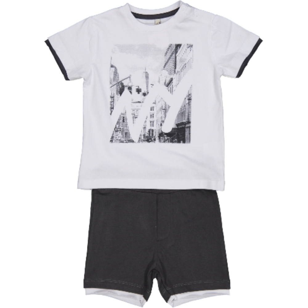 Completo T-Shirt + Short Bambino Birba 100% Co - 69027.00/g