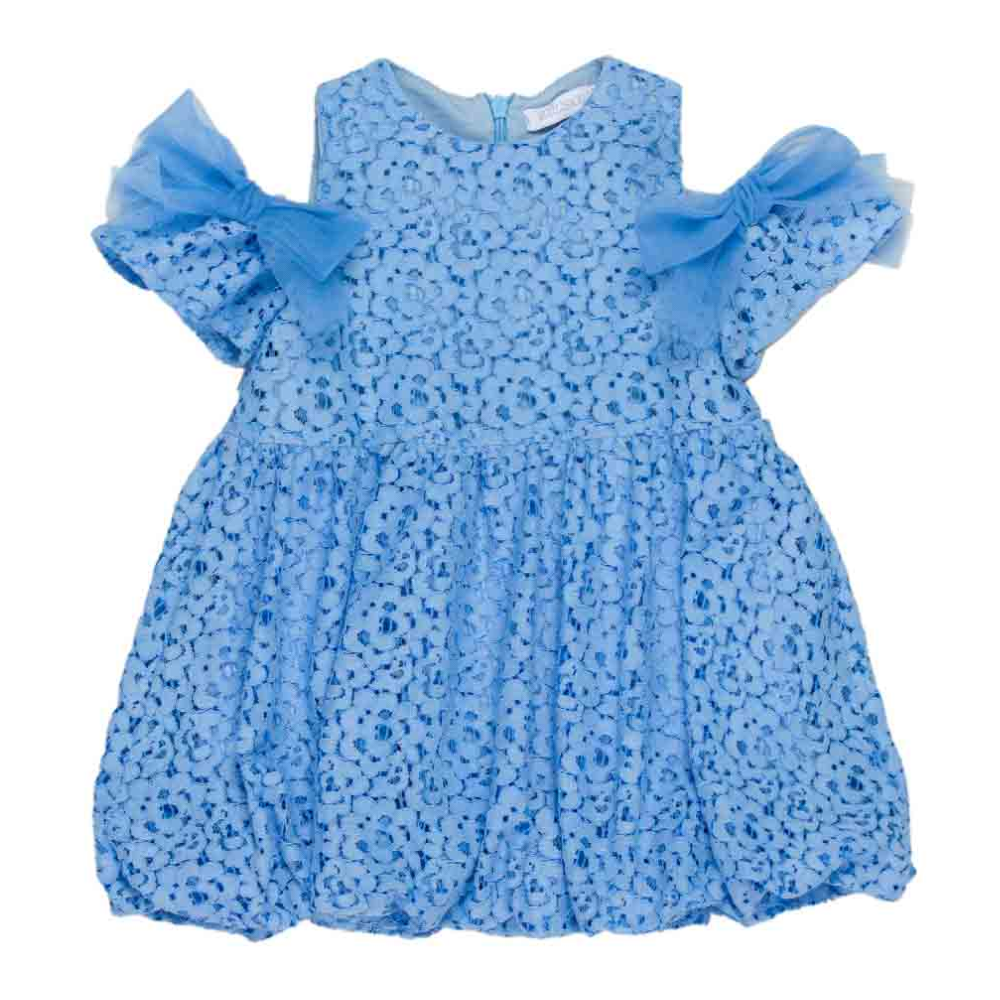 Scamiciata Neonata Vestito Motivo Floreale Meilisa Bay - Fl5053