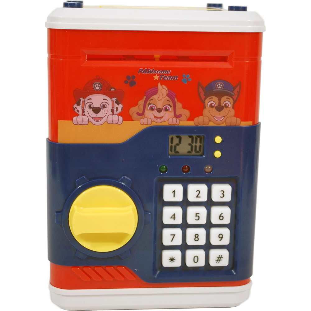 Salvadanaio Elettronico Paw Patrol con Accessori in Confezione Regalo - Pw19832