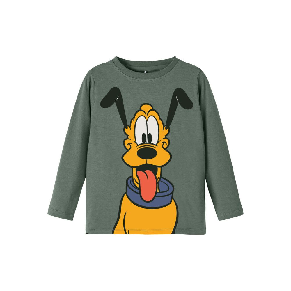 T-Shirt M.l. Pluto DISNEY Maglietta Bambino 95%co 5%ea - 13212490verde