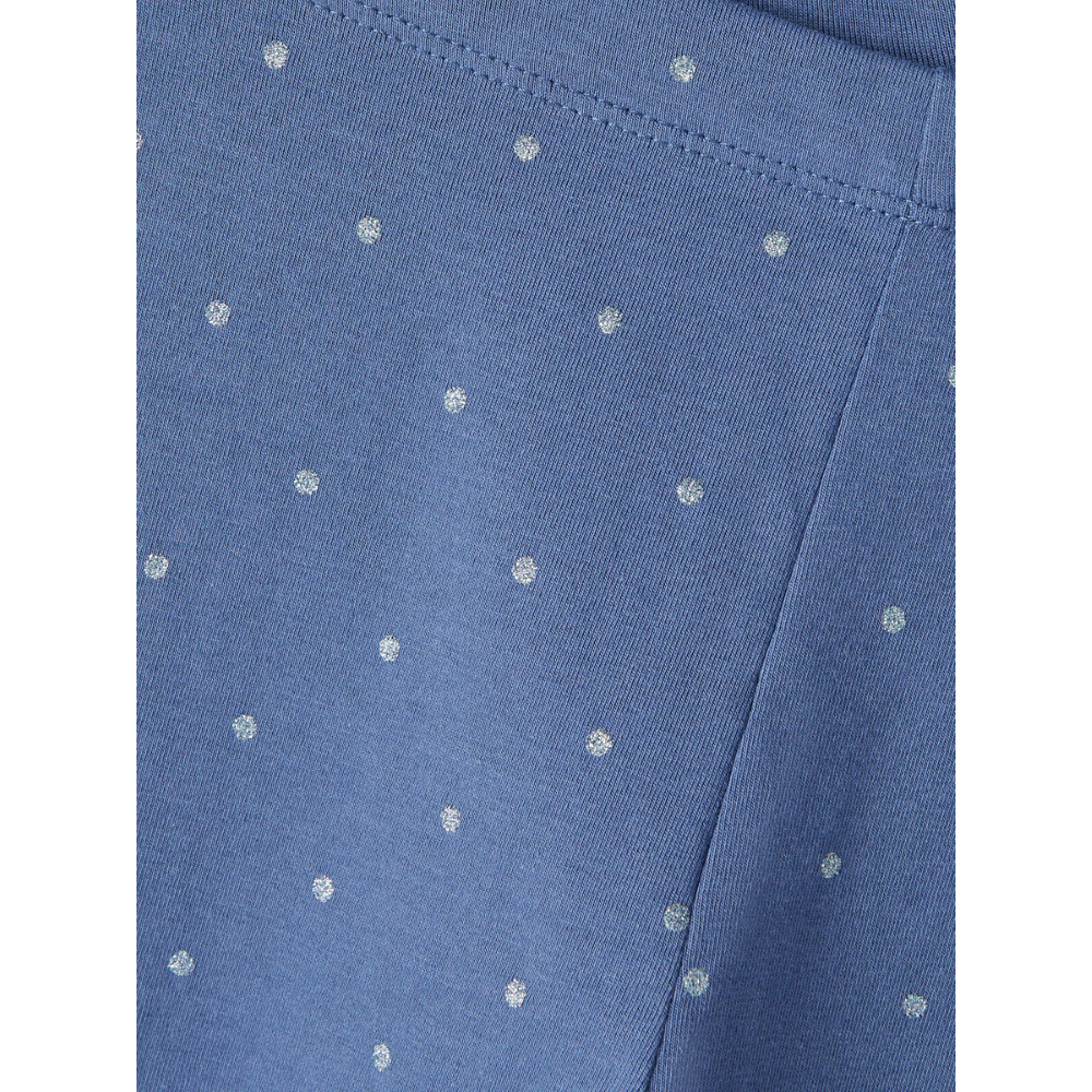 Leggings con Pois Pantaloni Ragazza - 13212336celeste