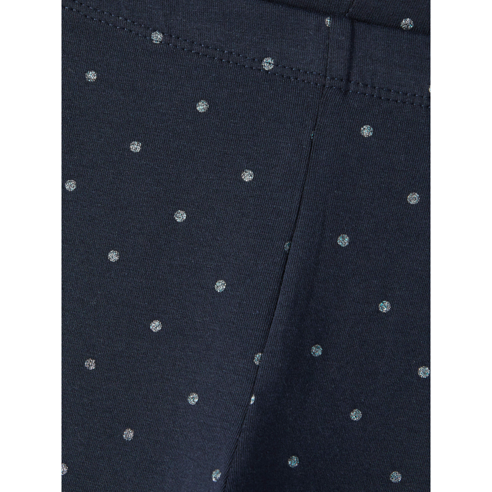 Leggings con Pois Pantaloni Ragazza - 13212336blu