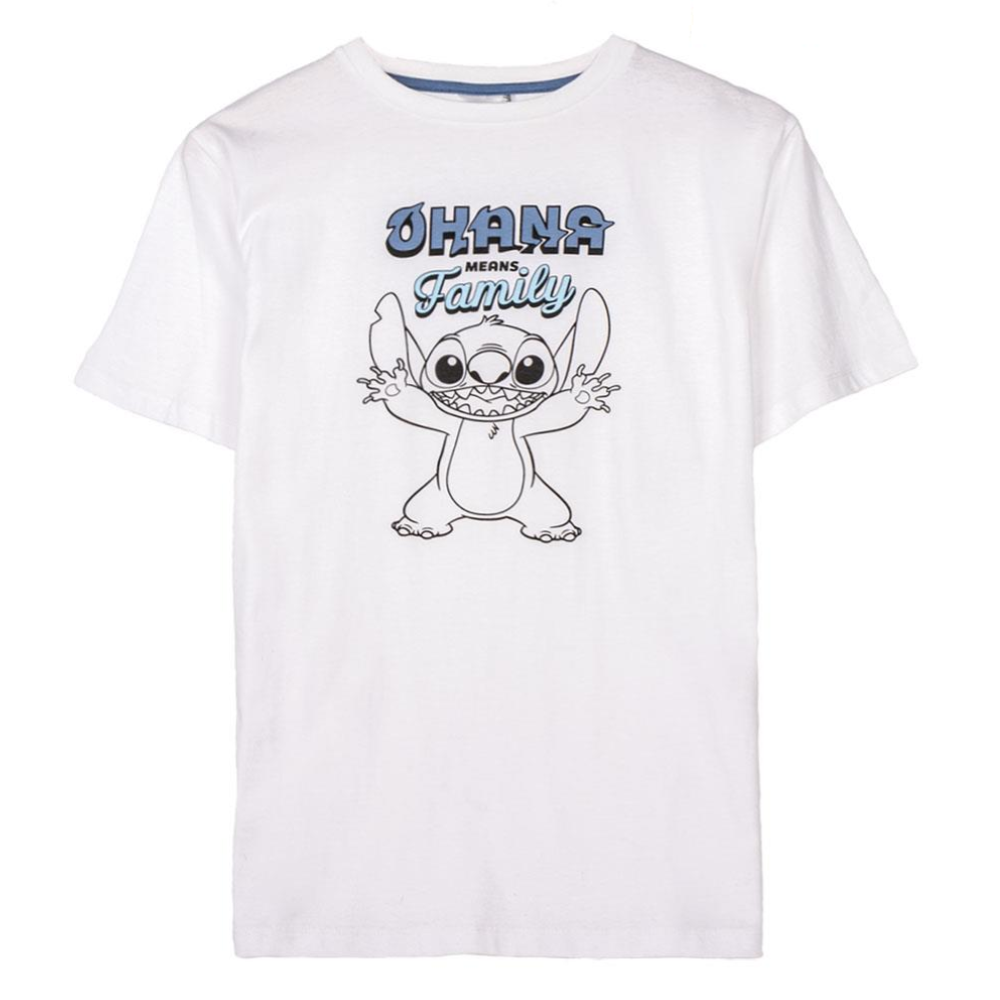 T-Shirt M.c. Lilo & Stitch Maglietta 100% Co - 1225