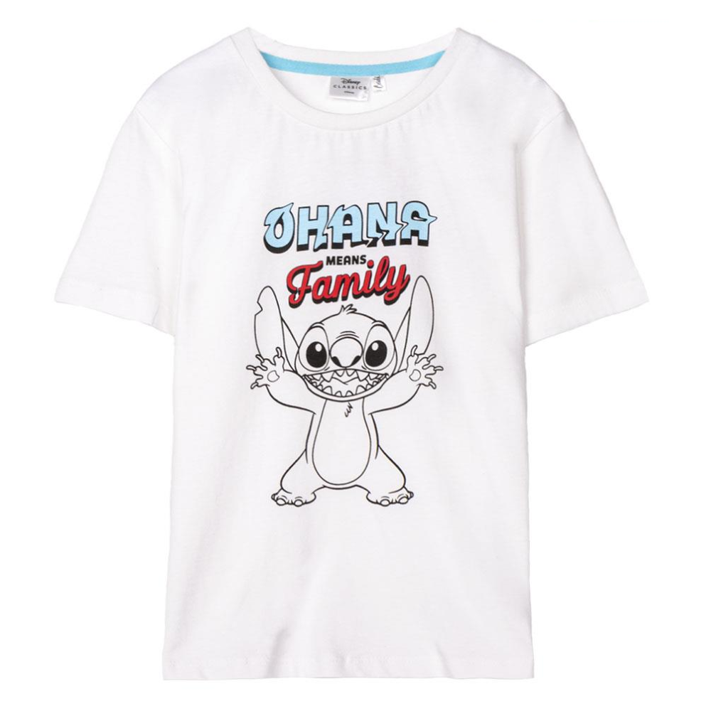 T-Shirt M.c. Lilo & Stitch Maglietta 100% Co - 1226