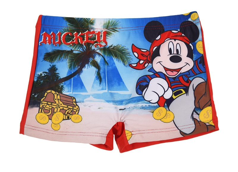 Costume Mare Topolino Mickey Mouse DISNEY Parigamba Bambino Ragazzo 3/8 Anni - Dqe1971rosso