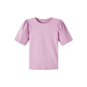 T-Shirt M.c. Manica a Sbuffo Maglietta Bambina - 13213333rosa