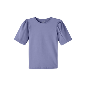 T-Shirt M.c. Manica a Sbuffo Maglietta Bambina - 13213333viola