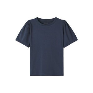 T-Shirt M.c. Manica a Sbuffo Maglietta Bambina - 13213333blu