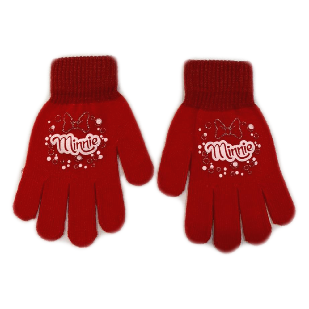 Set Guanti Invernali Minnie Mouse Bambina DISNEY Taglia Unica 3/10 Anni