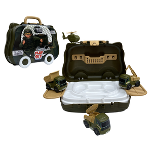 Valigetta Gioco Forze Speciali 6 Pezzi Accessori Veicoli Militari Bambini - Toy0649