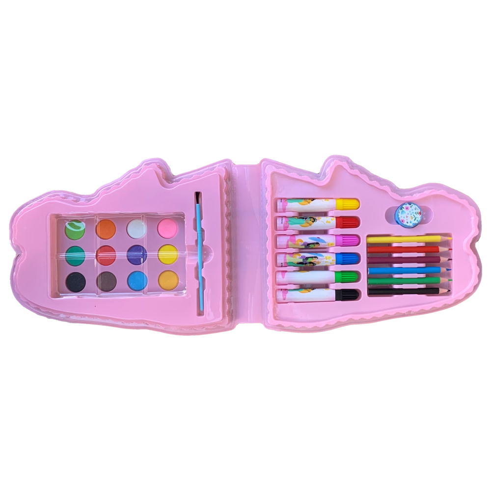 Set Colori Principesse DISNEY 26 Pezzi Confezione Sagomata - Pr0830