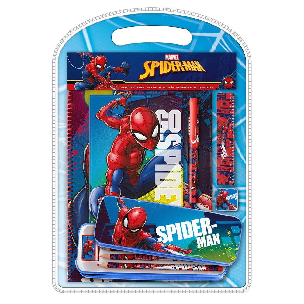 Set Cancelleria Spiderman 12 Pezzi - Mv15909