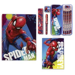 Set Cancelleria Spiderman 12 Pezzi - Mv15909