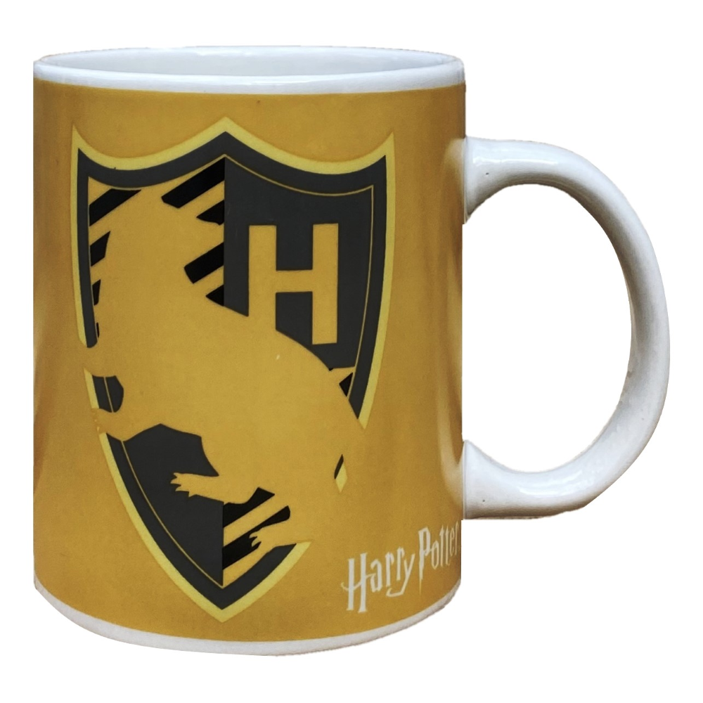 Tazza Mug Harry Potter Tassorosso in Ceramica 350 Ml Confezione Regalo - L05206mc