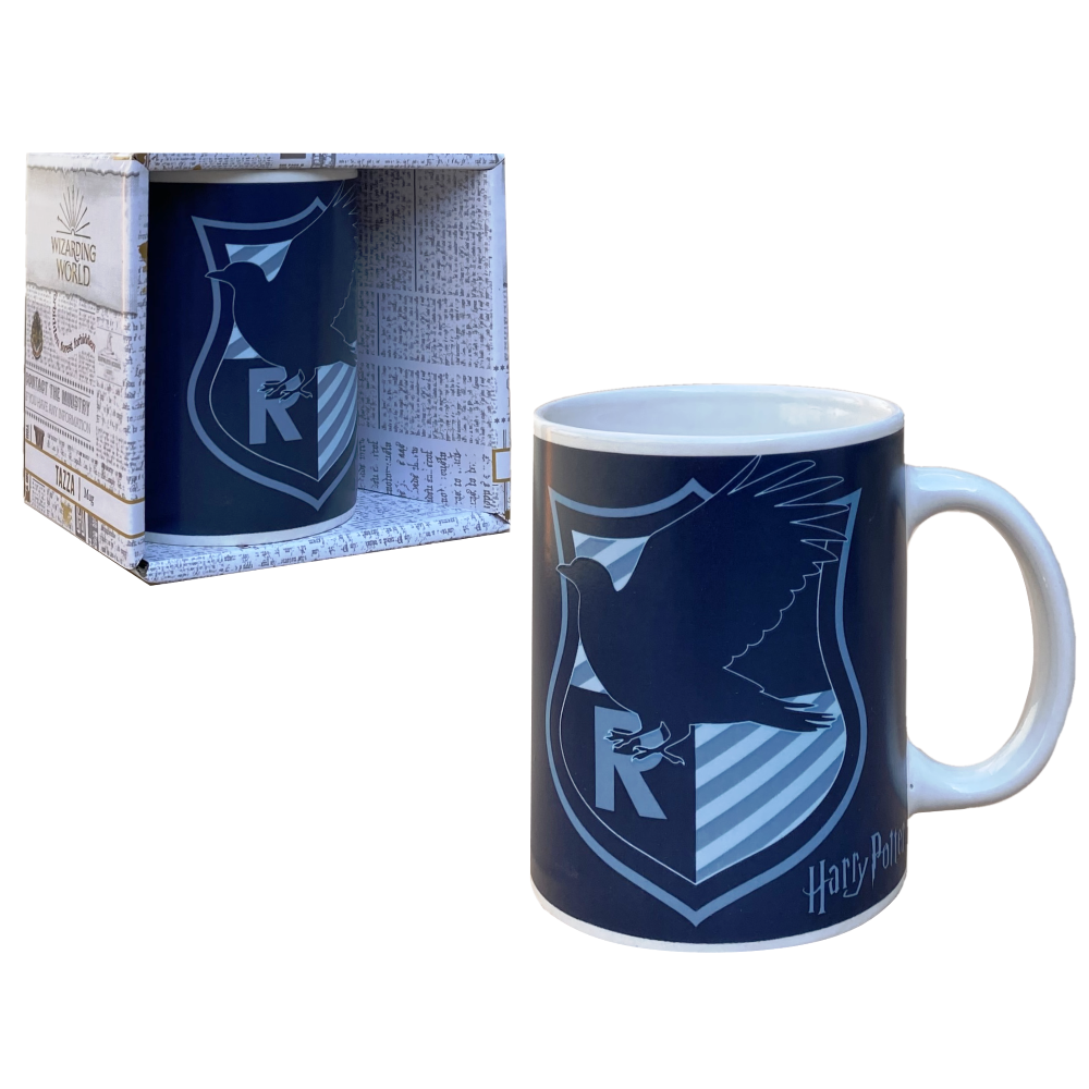 Tazza Mug Harry Potter Corvonero in Ceramica 350 Ml Confezione Regalo - L05207mc