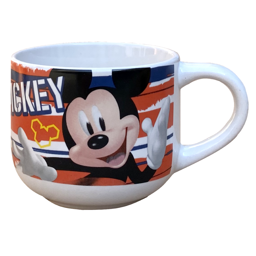 Tazza Larga Jumbo Topolino DISNEY Mickey Mouse in Ceramica 380 Ml Confezione Regalo - D05197mc