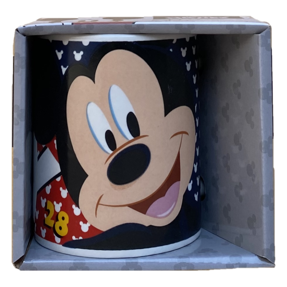 Tazza Mug Topolino DISNEY Mickey Mouse in Ceramica 350 Ml Confezione Regalo - D05198mc