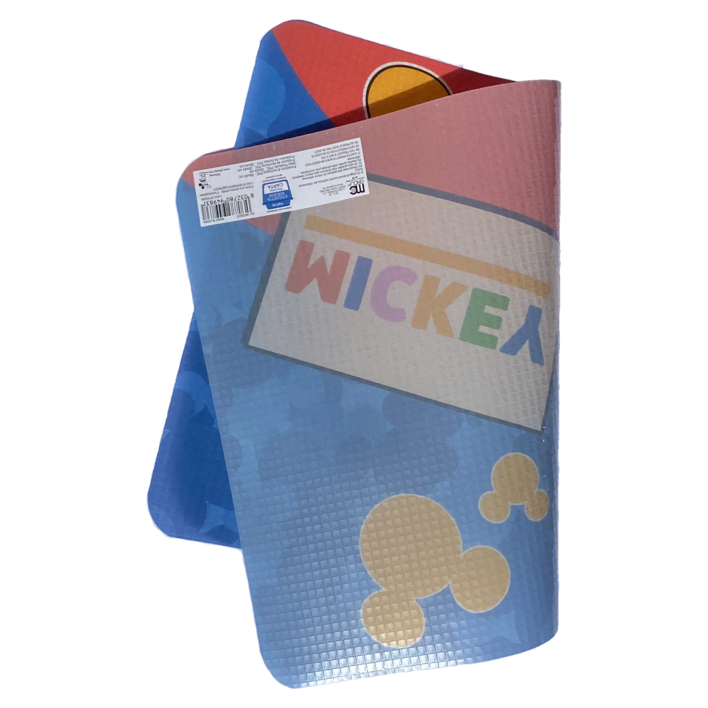 Tovaglietta Topolino DISNEY in Plastica Morbida Antiscivolo Ripiegabile Lavabile da Colazione Pranzo Cm.44x30 - Mic0843