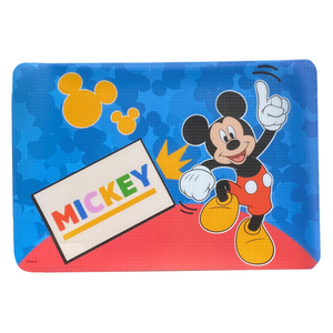 Tovaglietta Topolino DISNEY in Plastica Morbida Antiscivolo Ripiegabile Lavabile da Colazione Pranzo Cm.44x30 - Mic0843