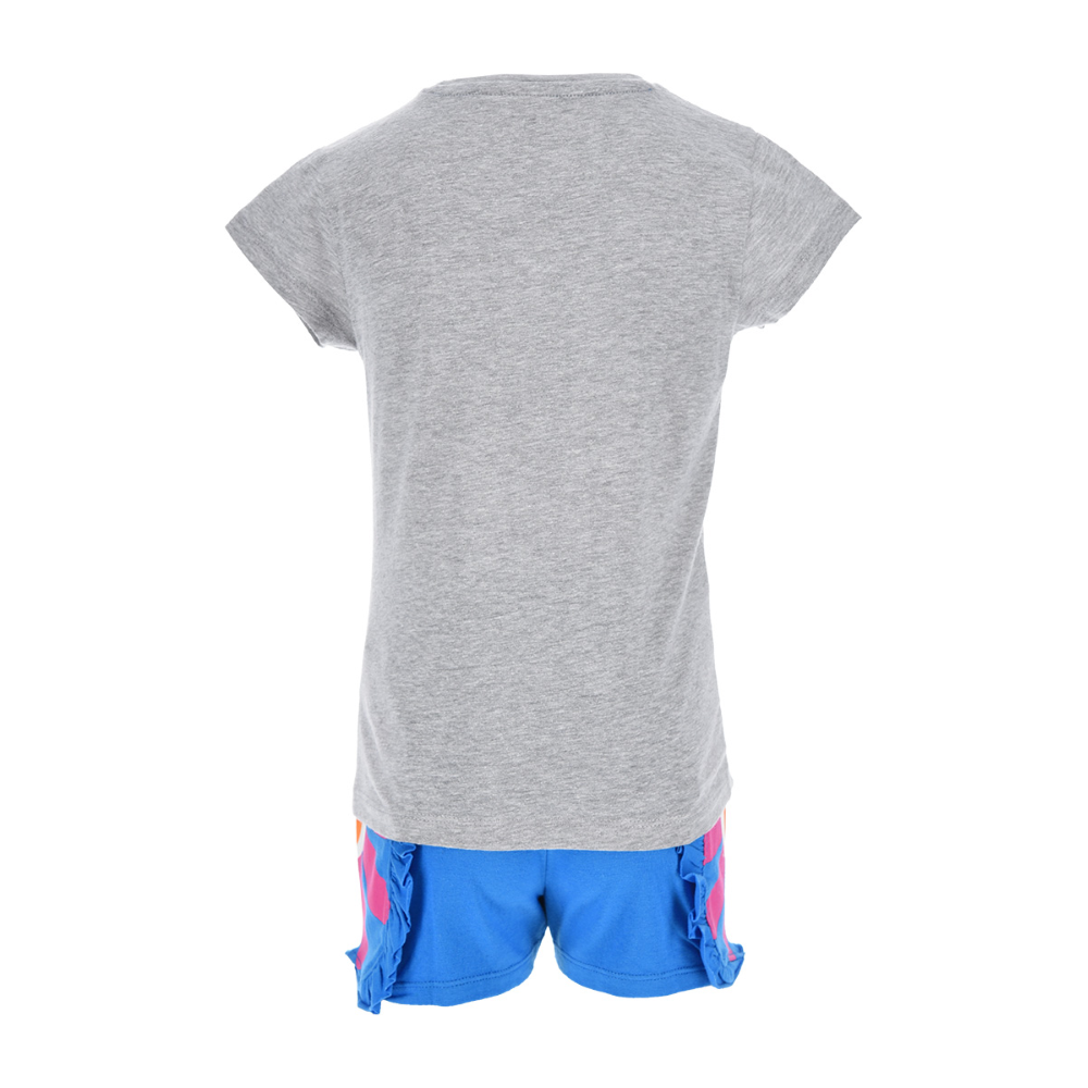 Completo Short + T-Shirt M.c. Minnie Mouse DISNEY Bambina Sun City 3/8 Anni - We1089grigio
