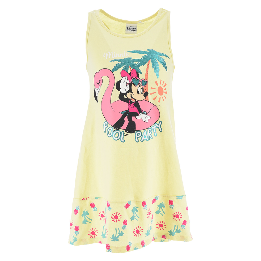 Scamiciata Minnie Mouse DISNEY Bambina Sun City 3/8 Anni - We1098giallo