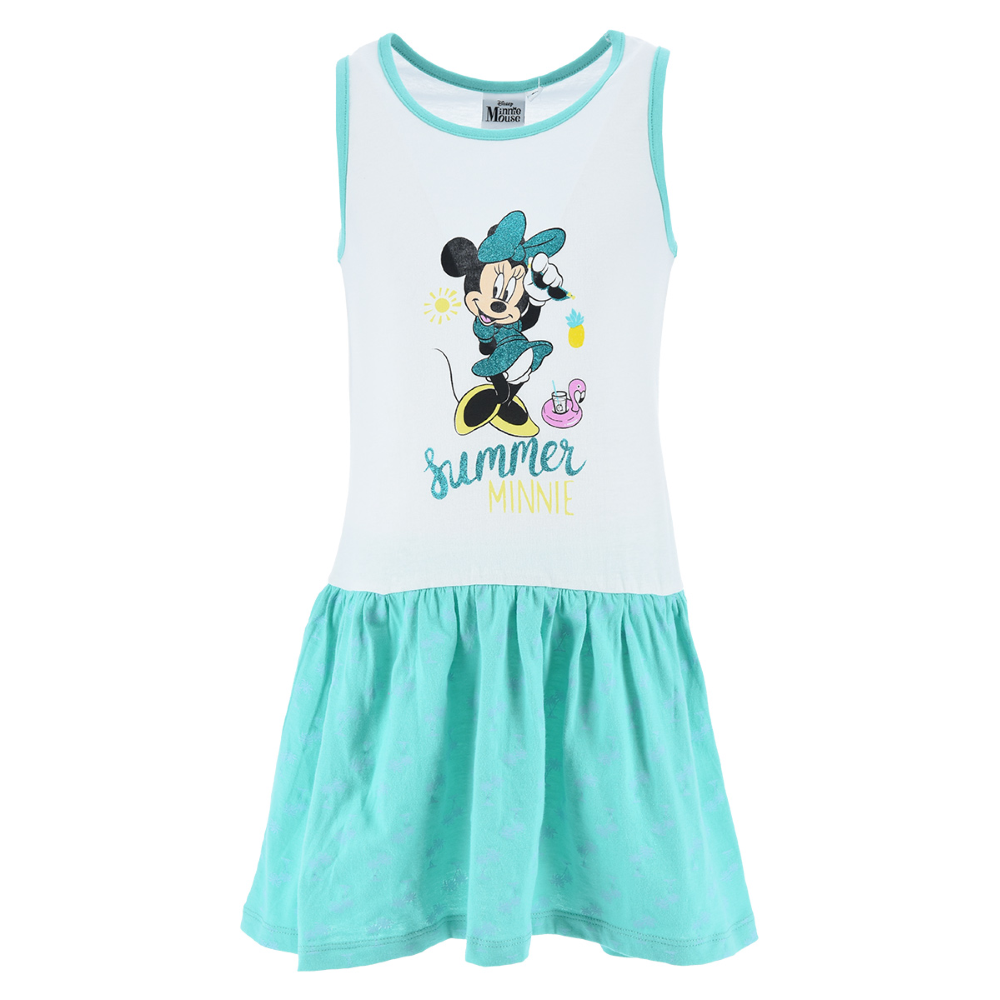 Scamiciata Minnie Mouse DISNEY Bambina Sun City 3/8 Anni - We1224turchese