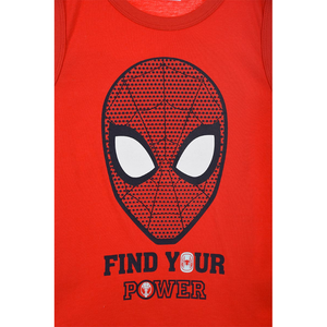 Canotta Spiderman MARVEL Maglietta Bambino Sun City - We1005rosso